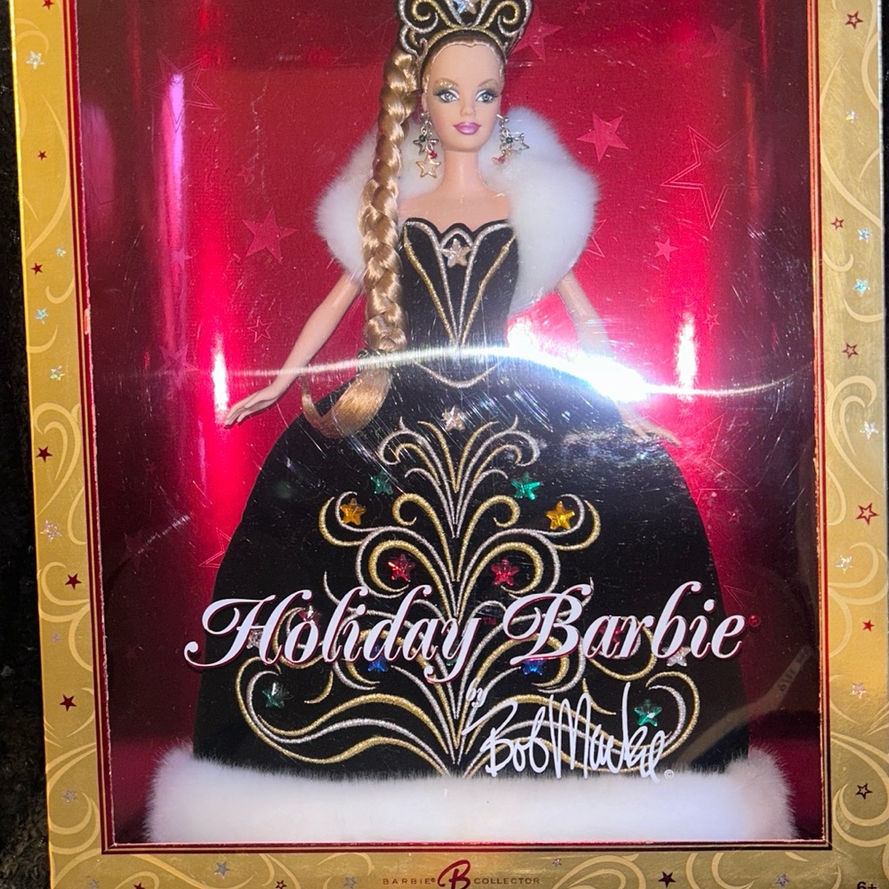 Barbie Black and Gold Holiday Decor